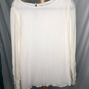 Ava & Viv White Long Sleeve